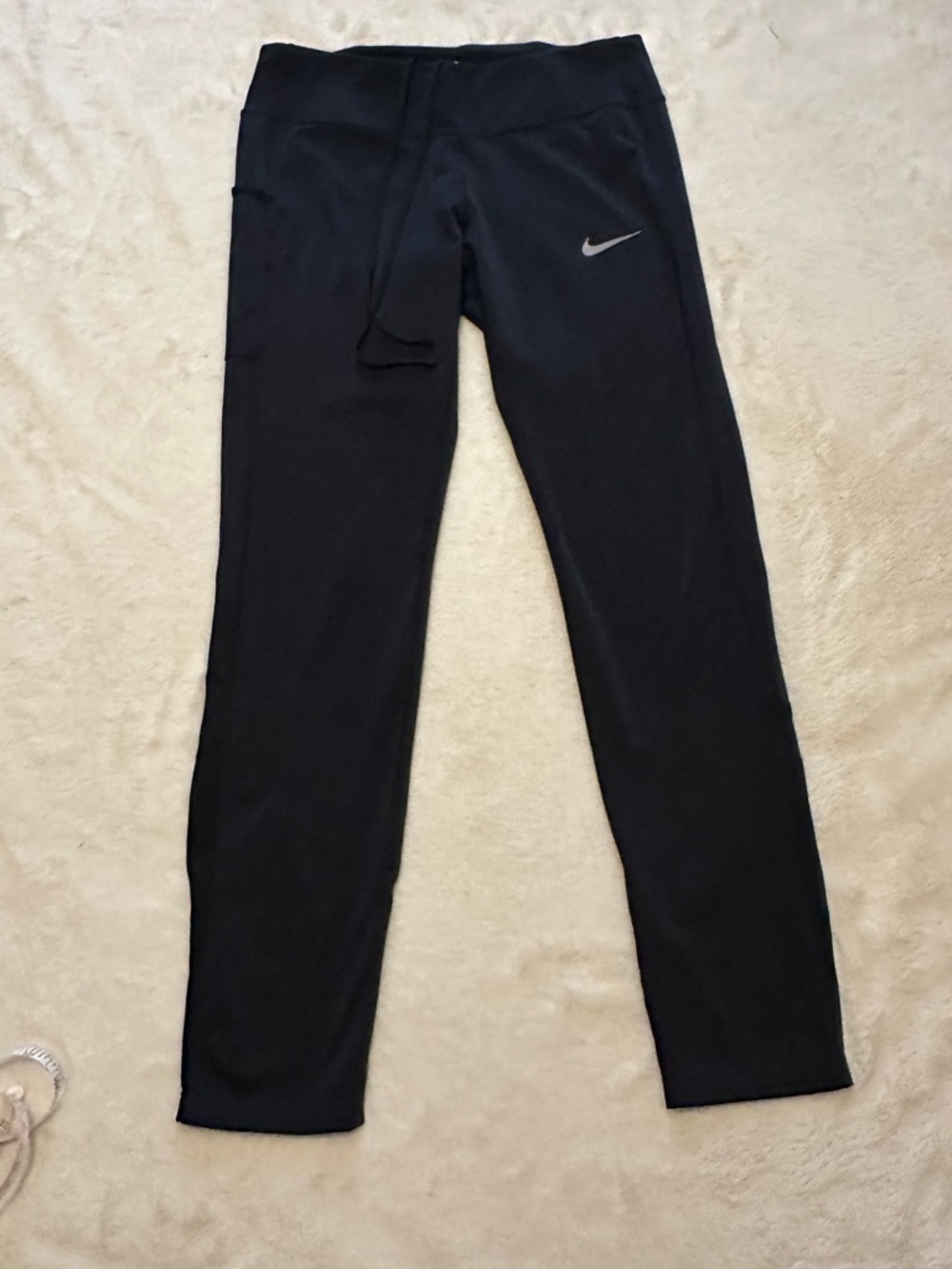 Nike Black  Athletic Capri Leggings